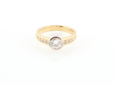 Brillantring zus. ca. 0,95 ct - Jewellery