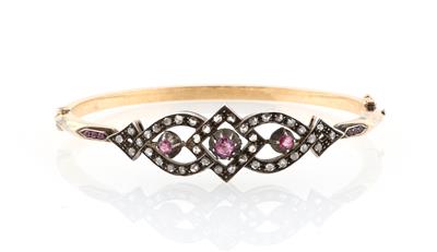 Diamant Rubin Armreif - Jewellery