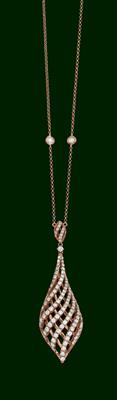 Brillantcollier zus. ca. 1,50 ct - Schmuck