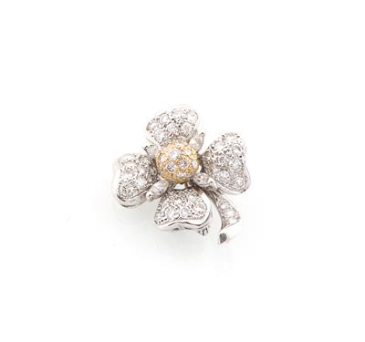 Diamantbrosche zus. ca.2,10 ct - Jewellery