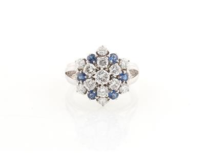 Brillantdamenring zus. ca. 1,30 ct - Schmuck