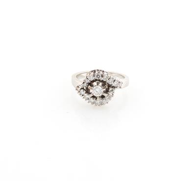 Diamantring zus. ca. 0,60 ct - Gioielli