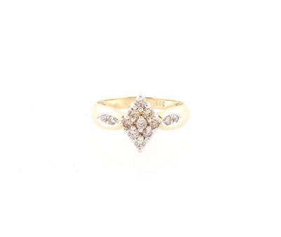 Brillantring zus. ca. 0,40 ct - Schmuck