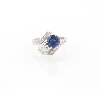 Diamantring zus. ca. 0,85 ct - Klenoty