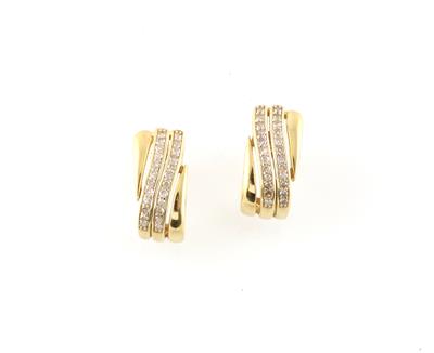 Achtkantdiamant Ohrstecker zus. ca. 0,50 ct - Klenoty