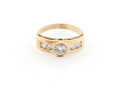 Brillantring zus. ca. 0,55 ct - Schmuck