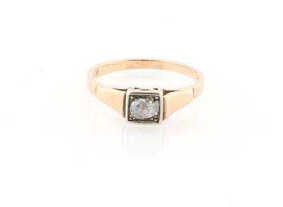 Diamantring ca. 0,25 ct - Klenoty