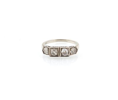 Altschliffdiamant Ring zus. ca. 0,65 ct - Klenoty