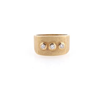 Brillantring zus. ca. 0,22 ct - Jewellery