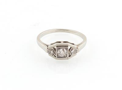 Altschliffbrillant Ring ca. 0,20 ct - Jewellery