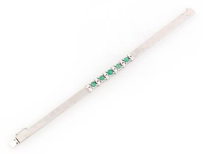 Brillant Smaragdarmband - Gioielli