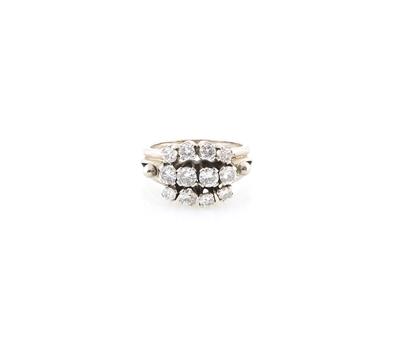 Brillantring zus. ca. 1 ct - Klenoty