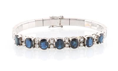 Brillant Saphirarmband - Schmuck