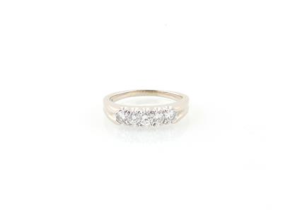 Brillantring zus. ca. 0,80 ct - Klenoty