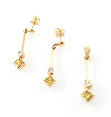 Diamant Damenschmuckgarnitur - Jewellery