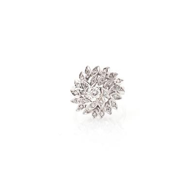 Diamantring zus. ca. 0,70 ct - Klenoty