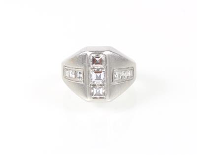 Diamantring zus. ca. 1,60 ct - Exquisite jewellery