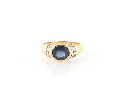 Brillant Saphir Ring - Gioielli