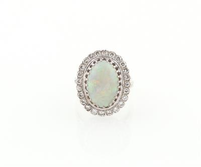 Opal Brillant Ring - Schmuck