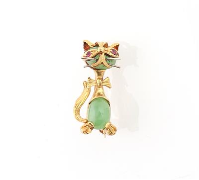 Brosche Katze - Erlesener Schmuck