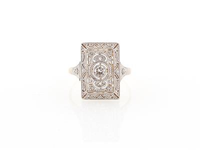 Diamantring zus. ca. 0,20 ct - Gioielli scelti