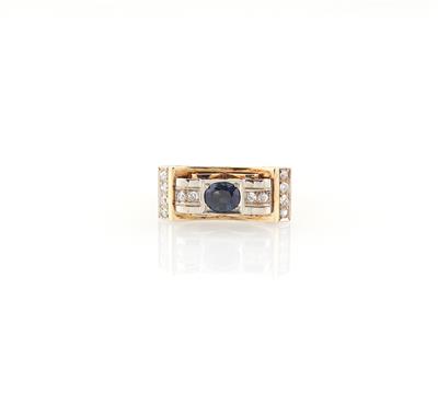 Saphir Diamant Ring - Exkluzivní šperky