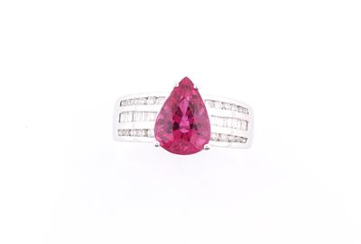 Diamant Turmalinring - Schmuck