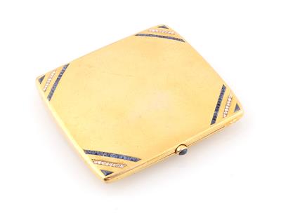 Diamant Taschenspiegel - Erlesener Schmuck