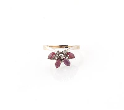 Diamant Rubinring - Jewellery