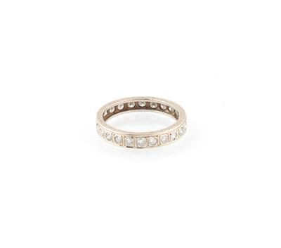 Brillant Memoryring zus. ca. 0,70 ct - Jewellery