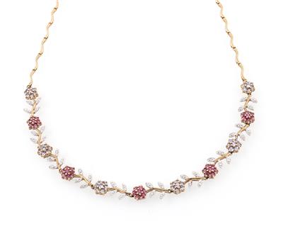 Diamant Tansanit Collier - Jewellery