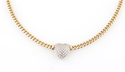 Brillantcollier zus. ca. 2,00 ct - Schmuck