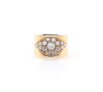 Brillantring zus. ca. 1,60 ct - Jewellery