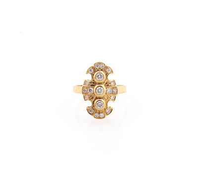 Brillantring zus. ca. 0,48 ct - Schmuck