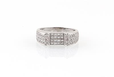 Diamantring zus. ca. 0,90 ct - Klenoty