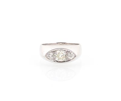 Altschliffbrillant Ring zus. ca. 1,15 ct - Schmuck