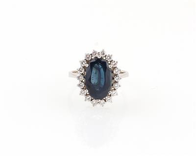 Brillant Saphir Ring - Gioielli