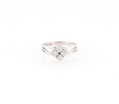 Brillantring zus. ca. 0,45 ct - Schmuck