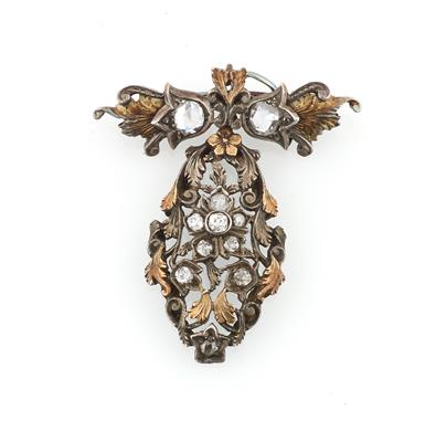 Diamantanhänger zus. ca. 0,80 ct - Schmuck