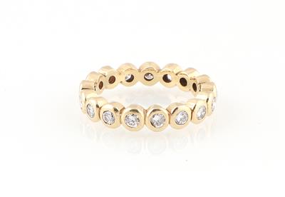 Brillantmemoryring zus. ca. 1,00 ct - Jewellery