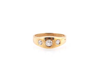 Altschliffbrillant Ring zus. ca. 0,60 ct - Schmuck