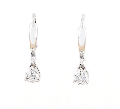 Diamant Ohrringe zus. ca. 0,50 ct - Schmuck