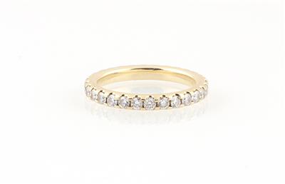 Brillant Memoryring zus. ca. 0,90 ct - Schmuck