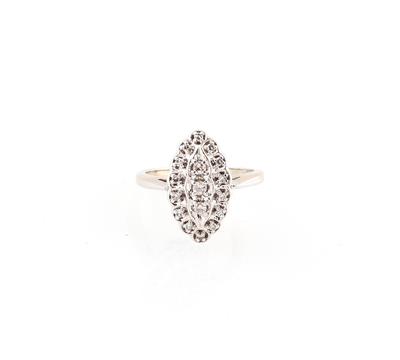 Diamantring zus. ca. 0,15 ct - Klenoty