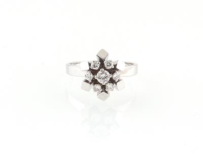 Brillantring zus. ca. 0,30 ct - Gioielli