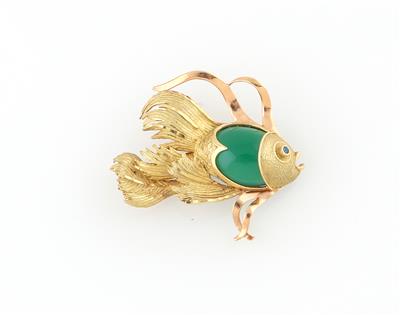 Brosche Fisch - Schmuck