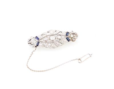 Diamantbrosche zus. ca. 1 ct - Jewellery