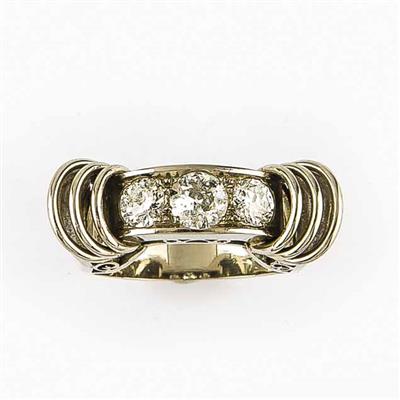 Altschliffbrillant Ring zus. ca. 1,60 ct - Gioielli