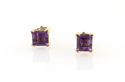 Amethyst Ohrstecker - Gioielli