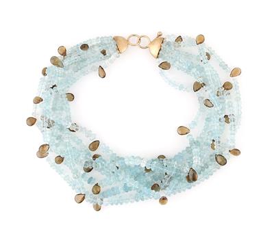 Aquamarincollier - Gioielli